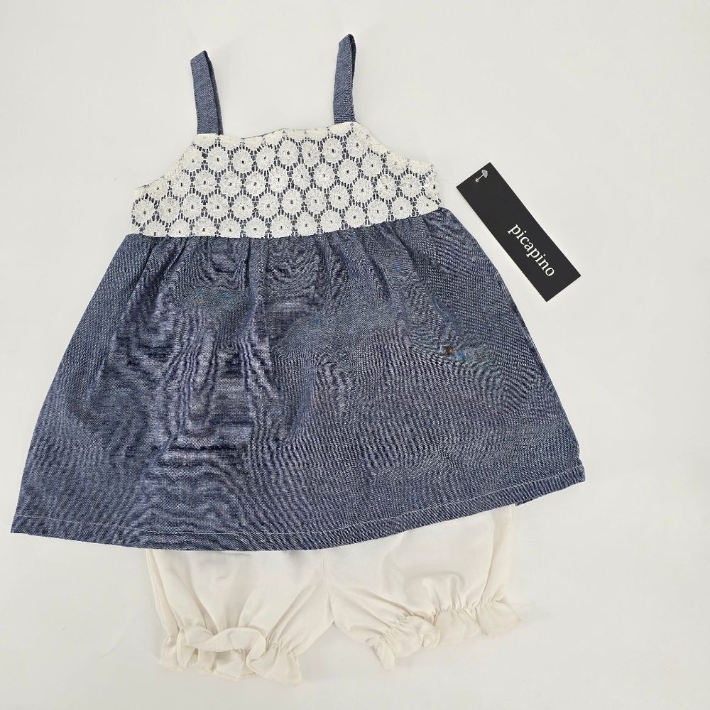 Picapino Girl 2 Piece Matching Set Size 24 Months